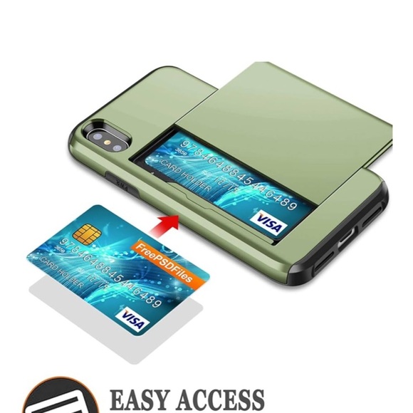 2 iPhone X/XS Case Black and olive - Picture 14 of 17